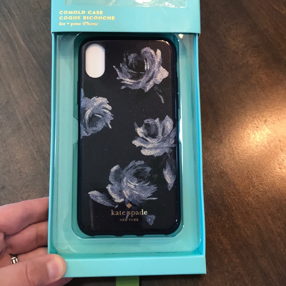 NWT Authentic Kate Spade iPhone X Floral Case